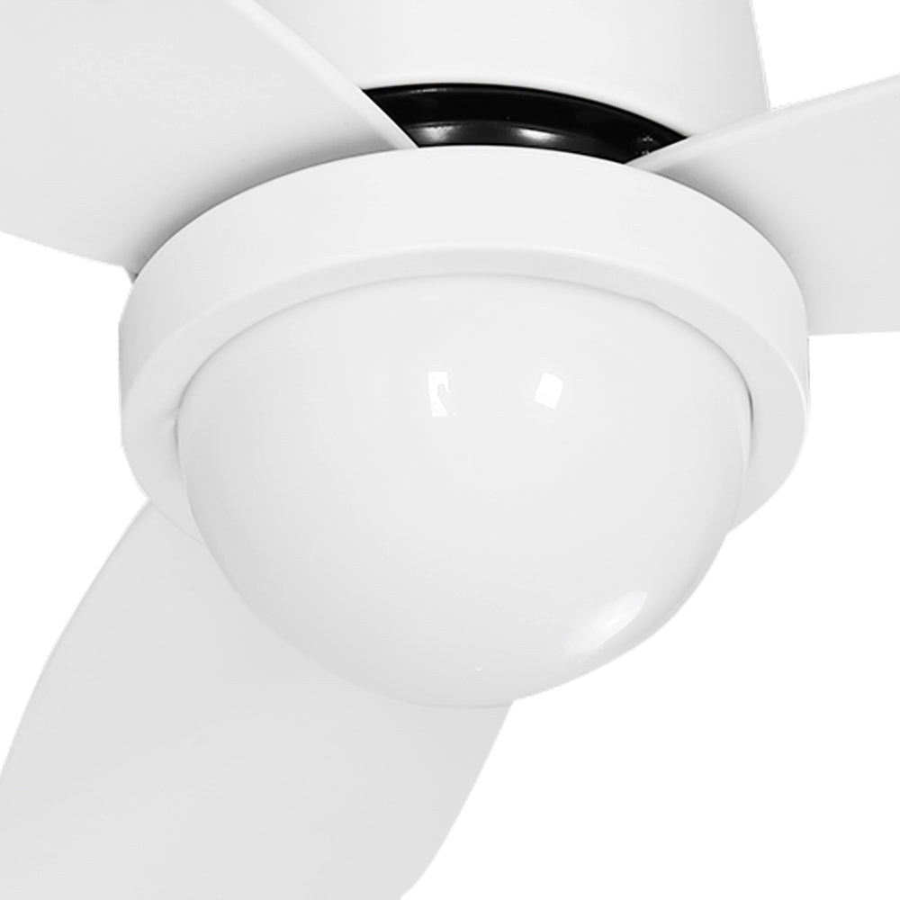 Devanti 52'' Ceiling Fan DC Motor LED Light Remote Control - White ...