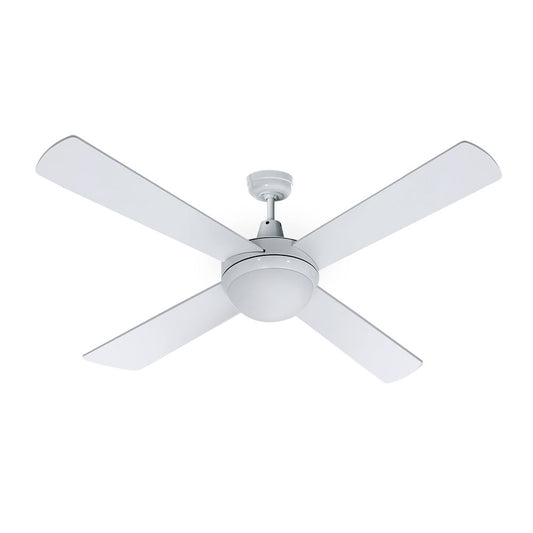 Devanti 52'' Ceiling Fan DC Motor w/Light w/Remote - White
