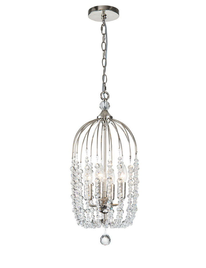 Evelyn 4 Light 24CM NICKLE
