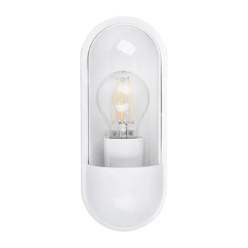 Lume Polycarbonate White Wall Light