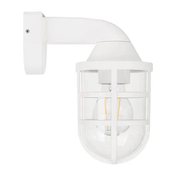 Marina Polycarbonate White Wall Light