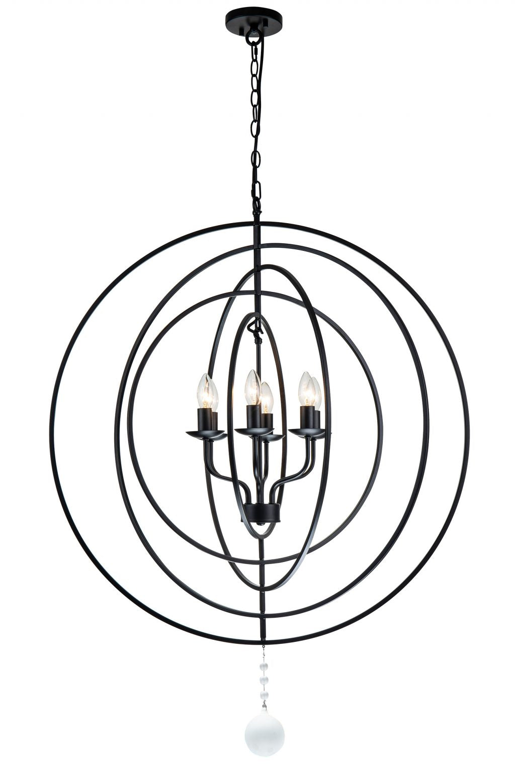 Maxwell 6 Light 86CM BLACK