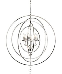 Maxwell 6 Light 86CM NICKLE