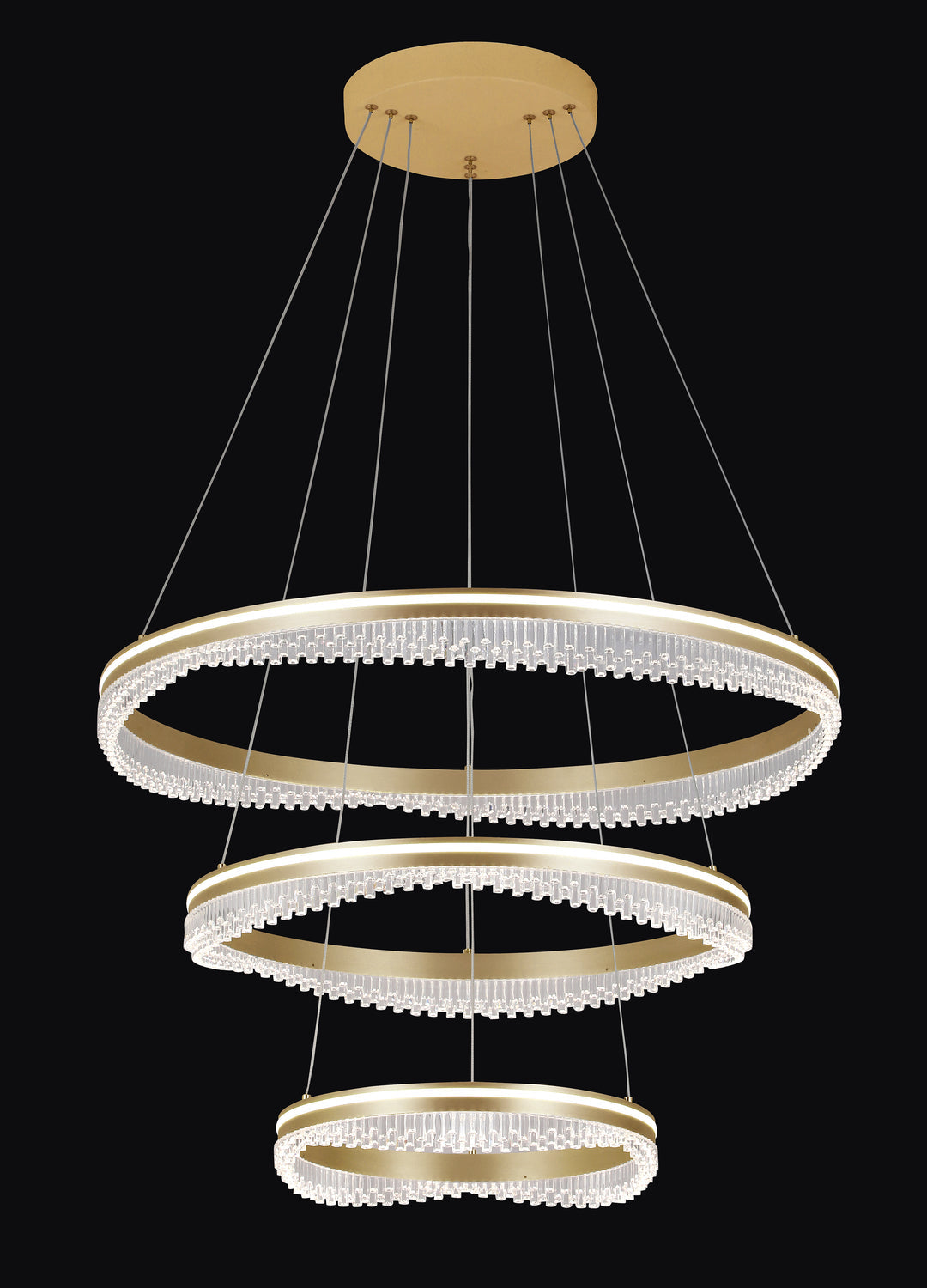 Glacier 3 rings Pendant