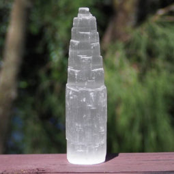 Selenite Tower 20cm (usb base)