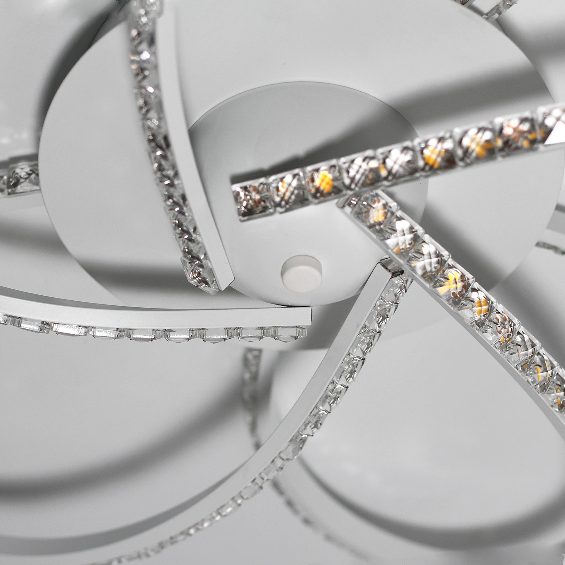 Irie Dimmable 5 Lights LED Ceiling Light - White