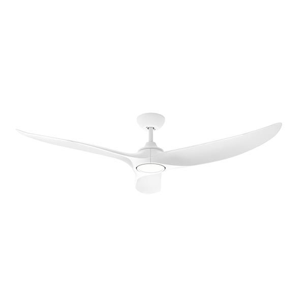 Hunter Pacific Evolve 52" (1320mm) White DC Ceiling Fan + Optional LED Light