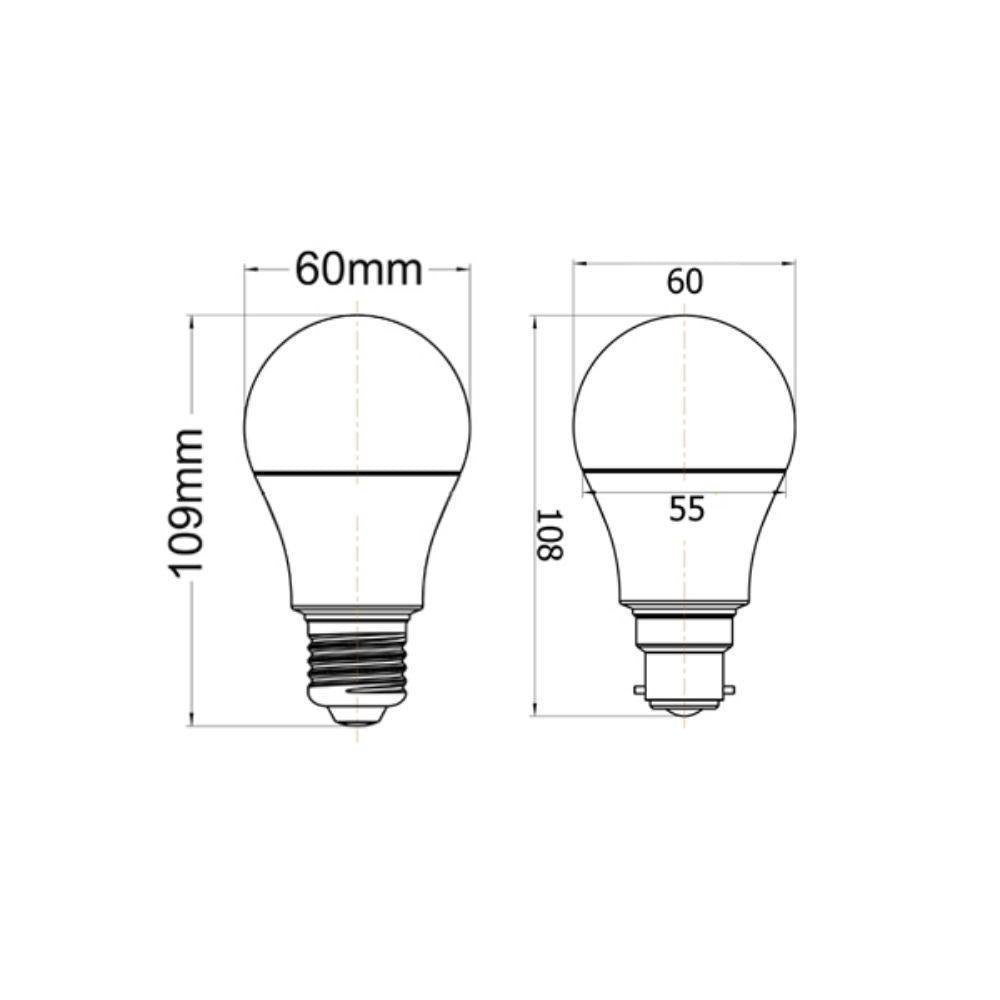 10Pack GLS - 10W LED GLS A60 Shape Frosted Globe - B22/E27 CLA Lighting, GLOBES, 10pack-gls-10w-led-gls-a60-shape-frosted-globe-b22-e27-copy