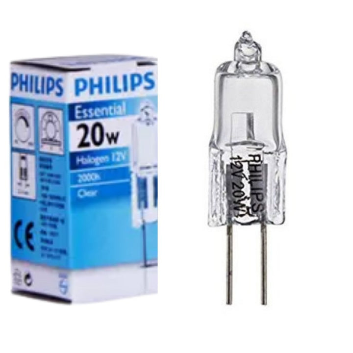 12V 20W Bi Pin Halogen Philips-Incandescent Light Bulbs-Philips