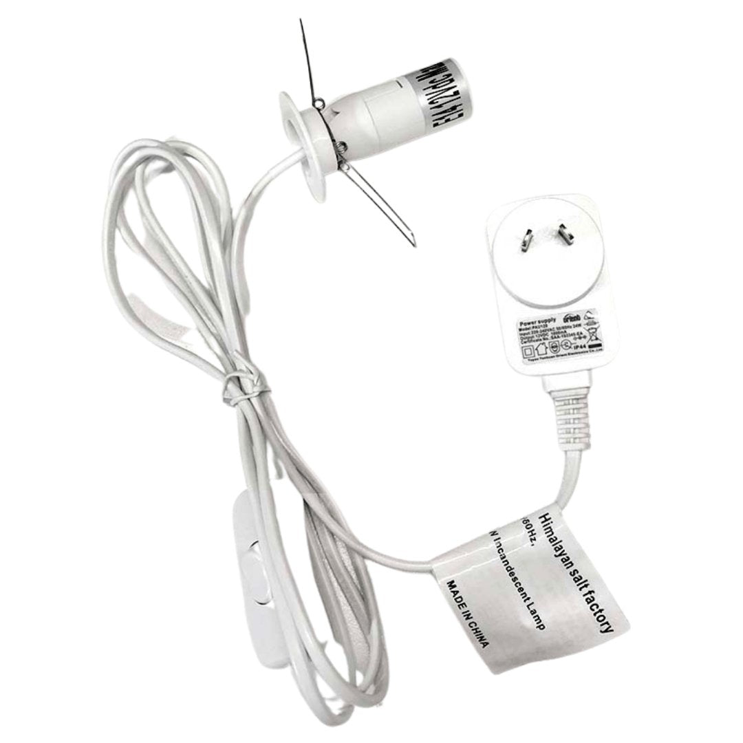 2-3kg White Himalayan Salt Lamp on Timber Base Green Earth Lighting Australia, Salt lamp, 2-3kg-white-himalayan-salt-lamp-on-timber-base