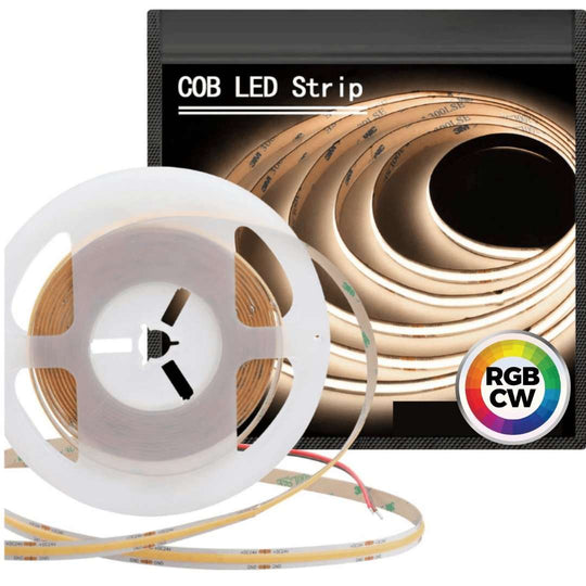 5 meter RGB+4K Cobra Pro Indoor COB Dot Free Strip Light Kit - 80W