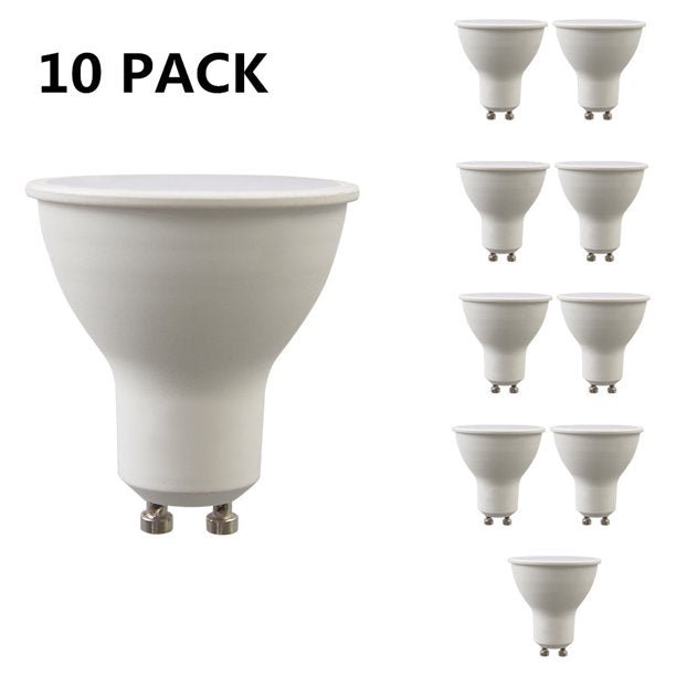 Pack of 10 - 8W = 60W LED GU10 LED Globe-LED Globes-Dropli