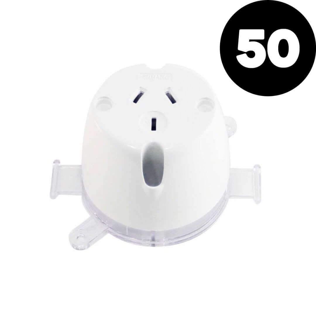 10amp AU Electrical Plug Base SAA Approved JH, Plug base, 90mmplug