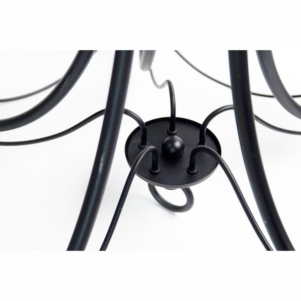 Zanzibar Chandelier 5 Light - Black - LL002CH015B