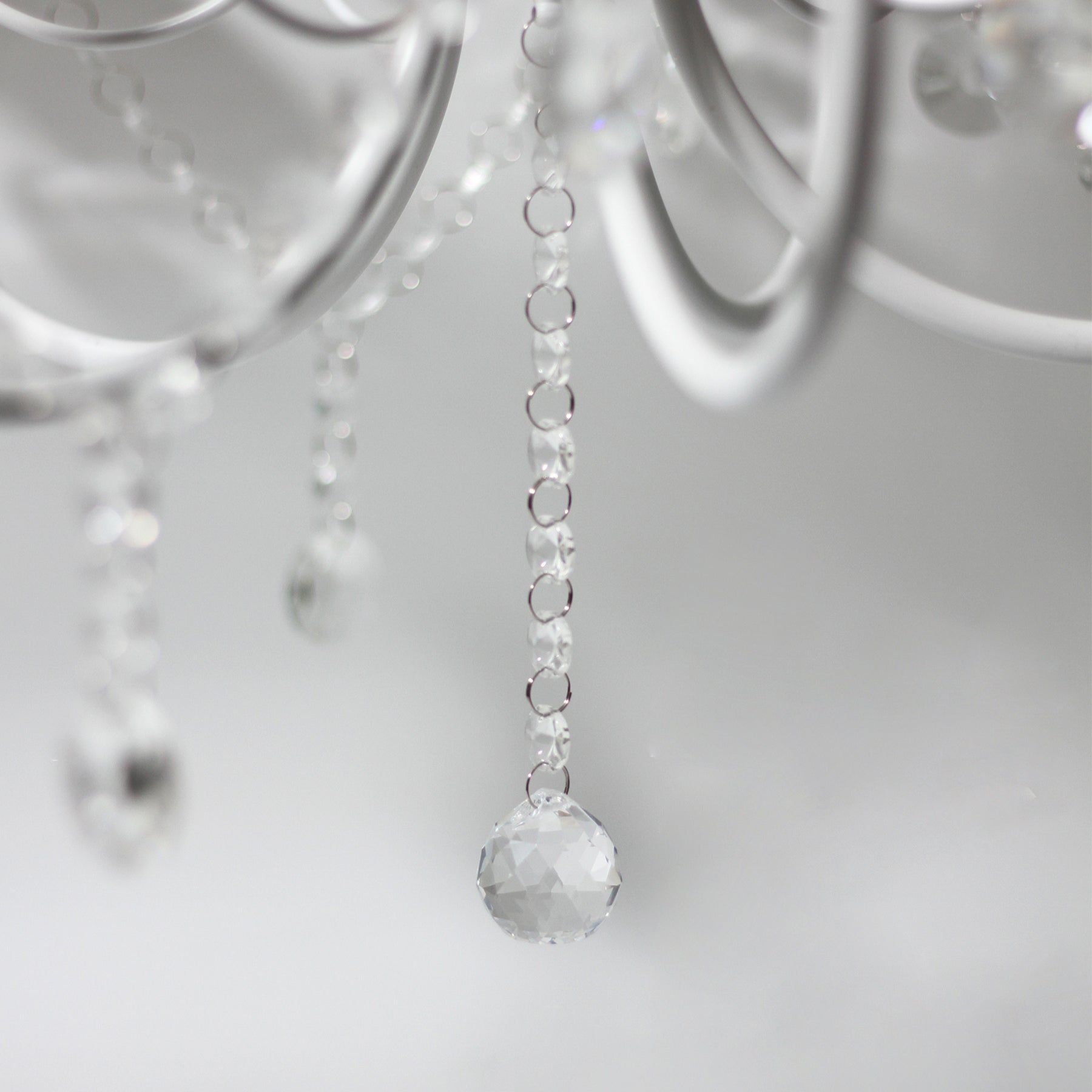 Renee Chandelier - White - LL002CH063W