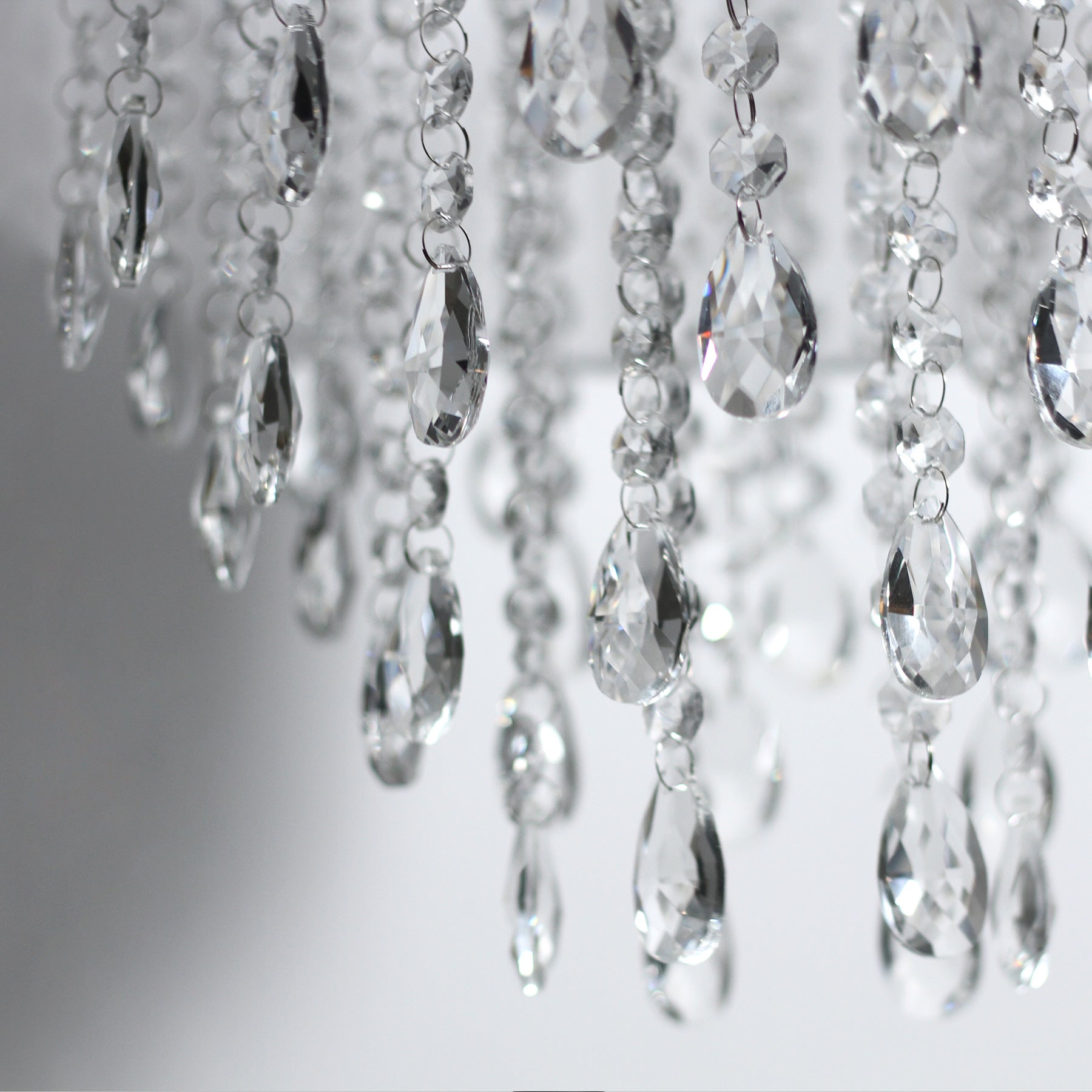 Delia Chandelier - White - LL002CH072W