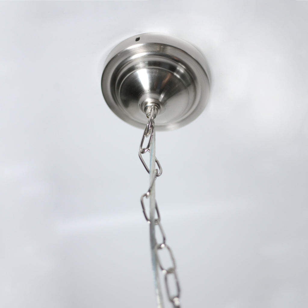 Aviva 3 Lights Small Chandelier Light Satin Chrome - LL002CH102S