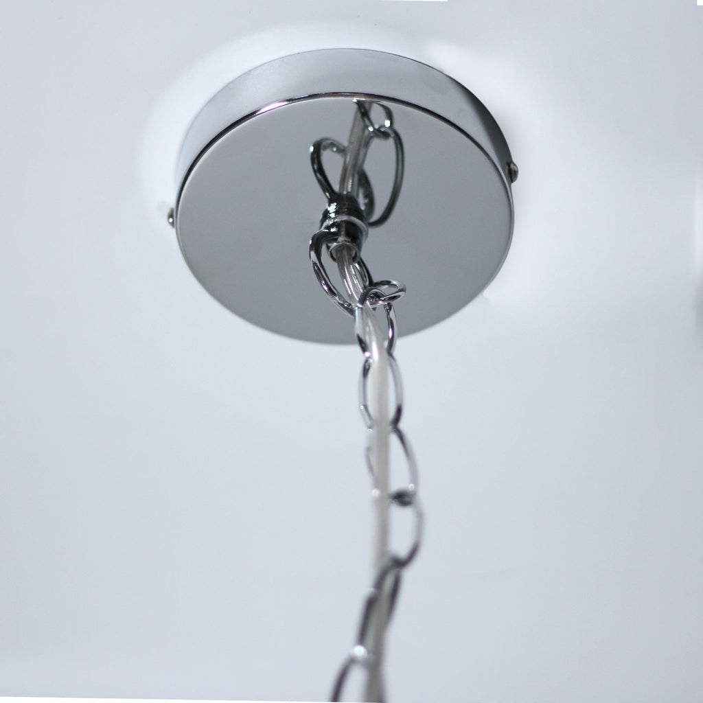 Rovert 5 Light Small Chandelier Chrome & Smoke - LL002CH109S