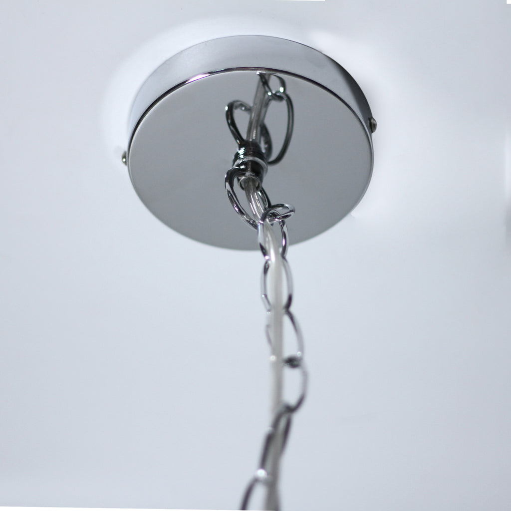 Rovert 8 Light Large Chandelier Chrome & Smoke - LL002CH109L