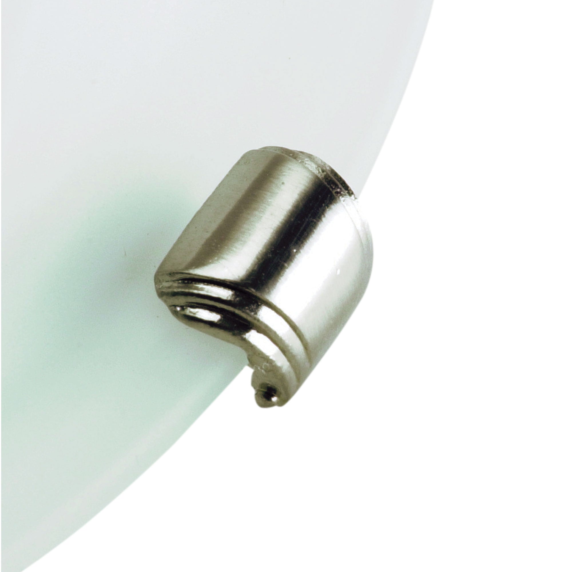 Remo 30cm Oyster Light Alabaster and Chrome