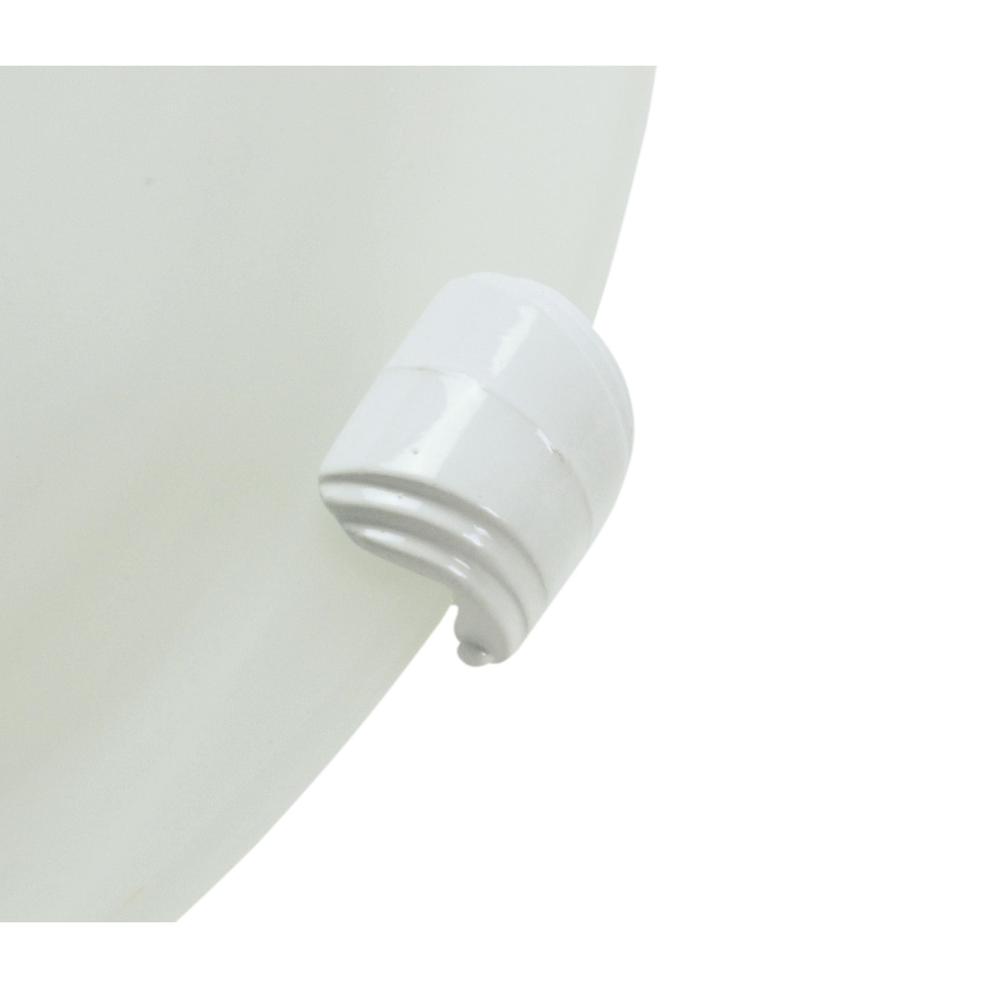 Remo 30cm Oyster Light Alabaster and White