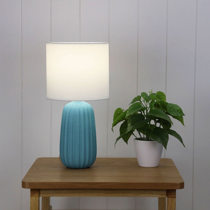 Benjy.20 Complete Table Lamp Blue