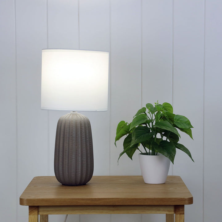 Benjy.20 Complete Table Lamp Taupe