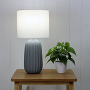 Benjy.25 Complete Table Lamp Grey photo 1