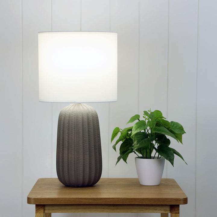 Benjy.25 Complete Table Lamp Taupe