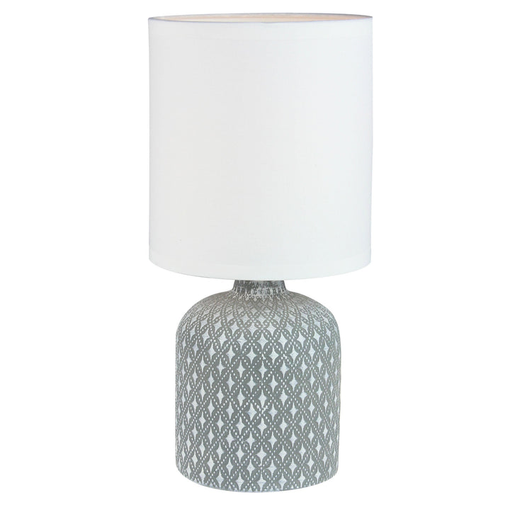 Vera Complete Table Lamp Grey
