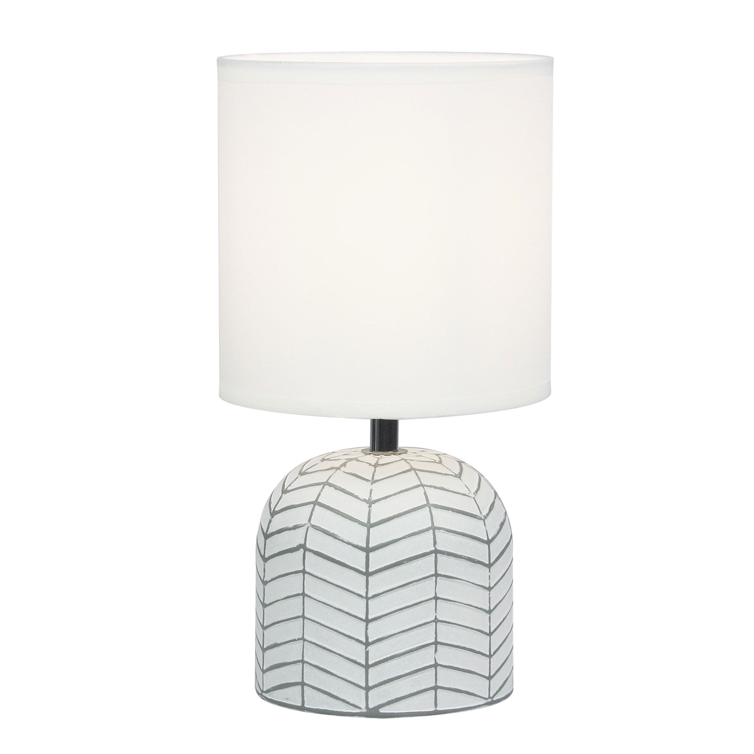 Mandy Complete Table Lamp White