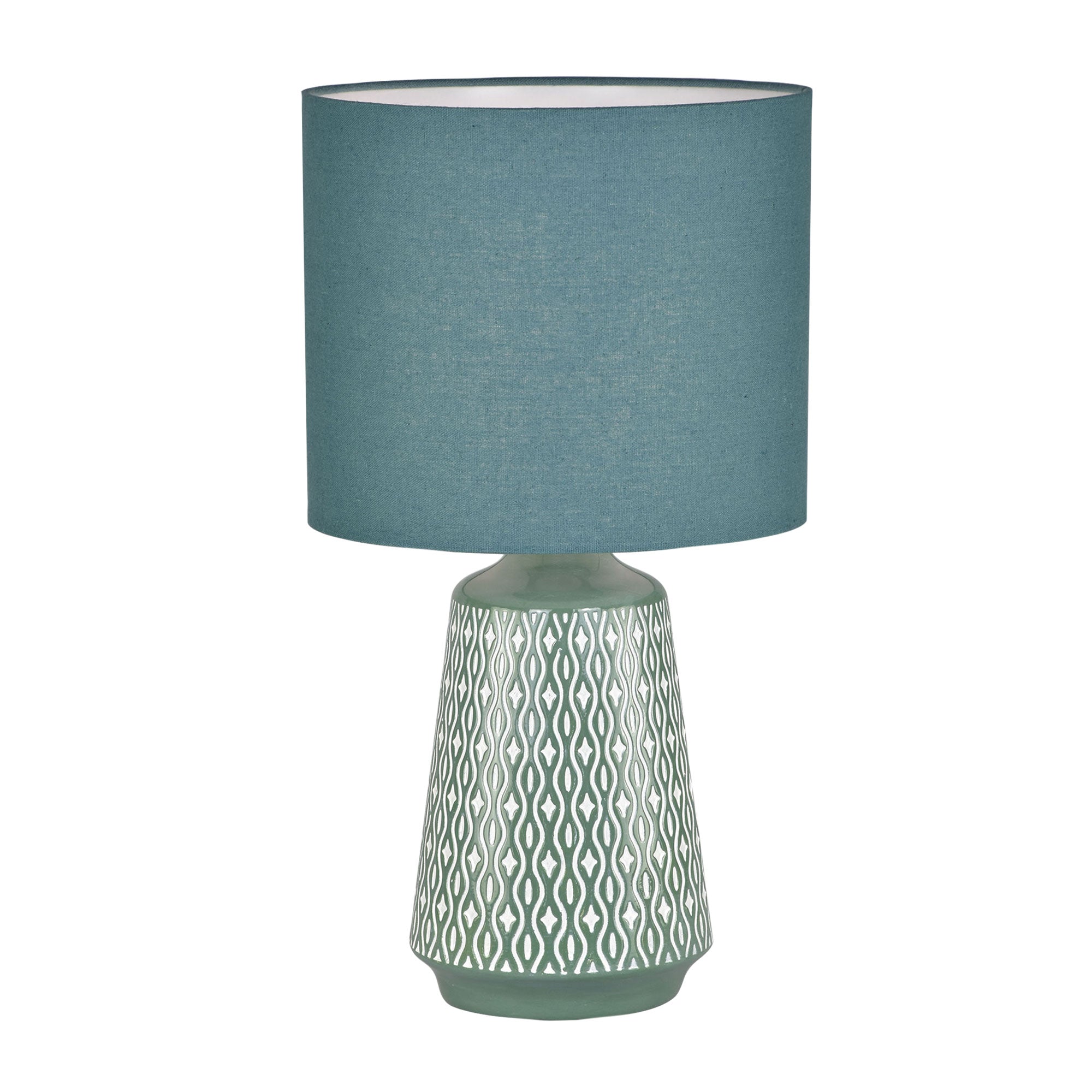 Moana 45 Table Lamp Green With Green Shade
