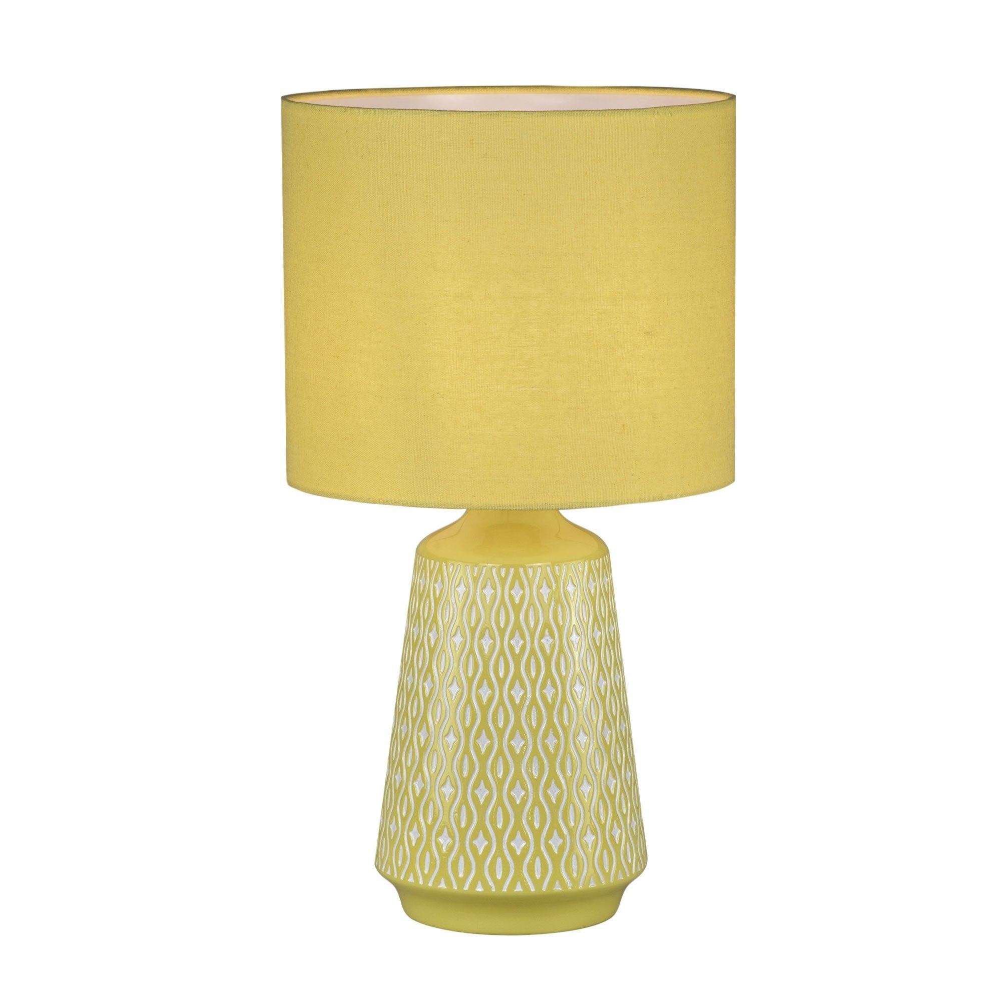 Moana 45 Table Lamp Yellow With Yellow Shade