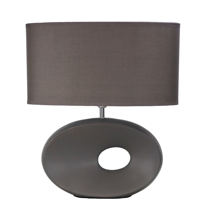 Louise Complete Table Lamp Grey
