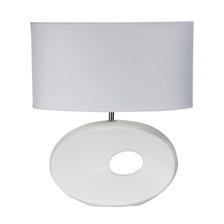 Louise Complete Table Lamp White