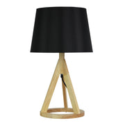 Stabb Table Timber Tripod Lamp Base Only E27 photo 1