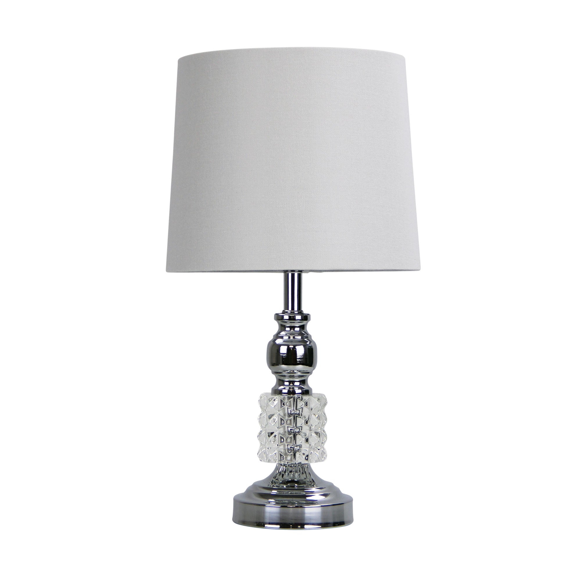 Maya.1 Crystal and Chrome Table Lamp