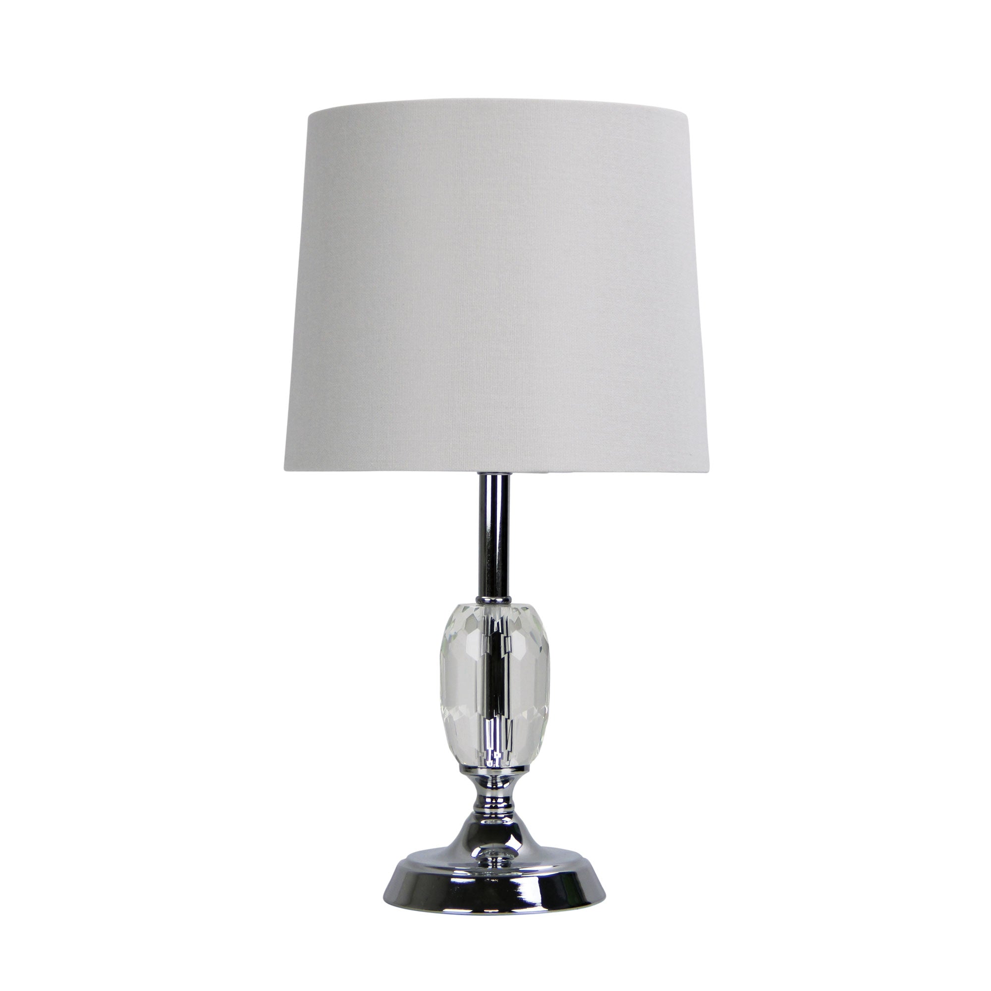 Maya.3 Crystal and Chrome Table Lamp