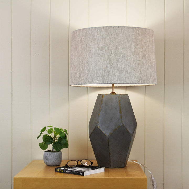 Pablo Gold and Silver Complete Table Lamp