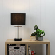 Britt Glass Table Lamp Complete photo 1