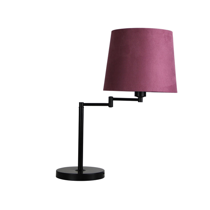 Kingston Swing Arm Table Lamp Base Black