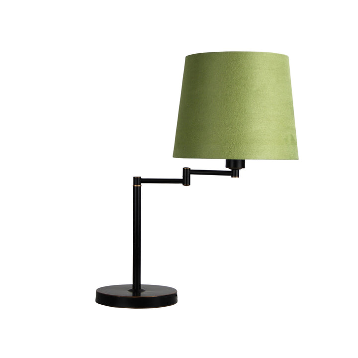 Kingston Swing Arm Table Lamp Base Rubbed Bronze