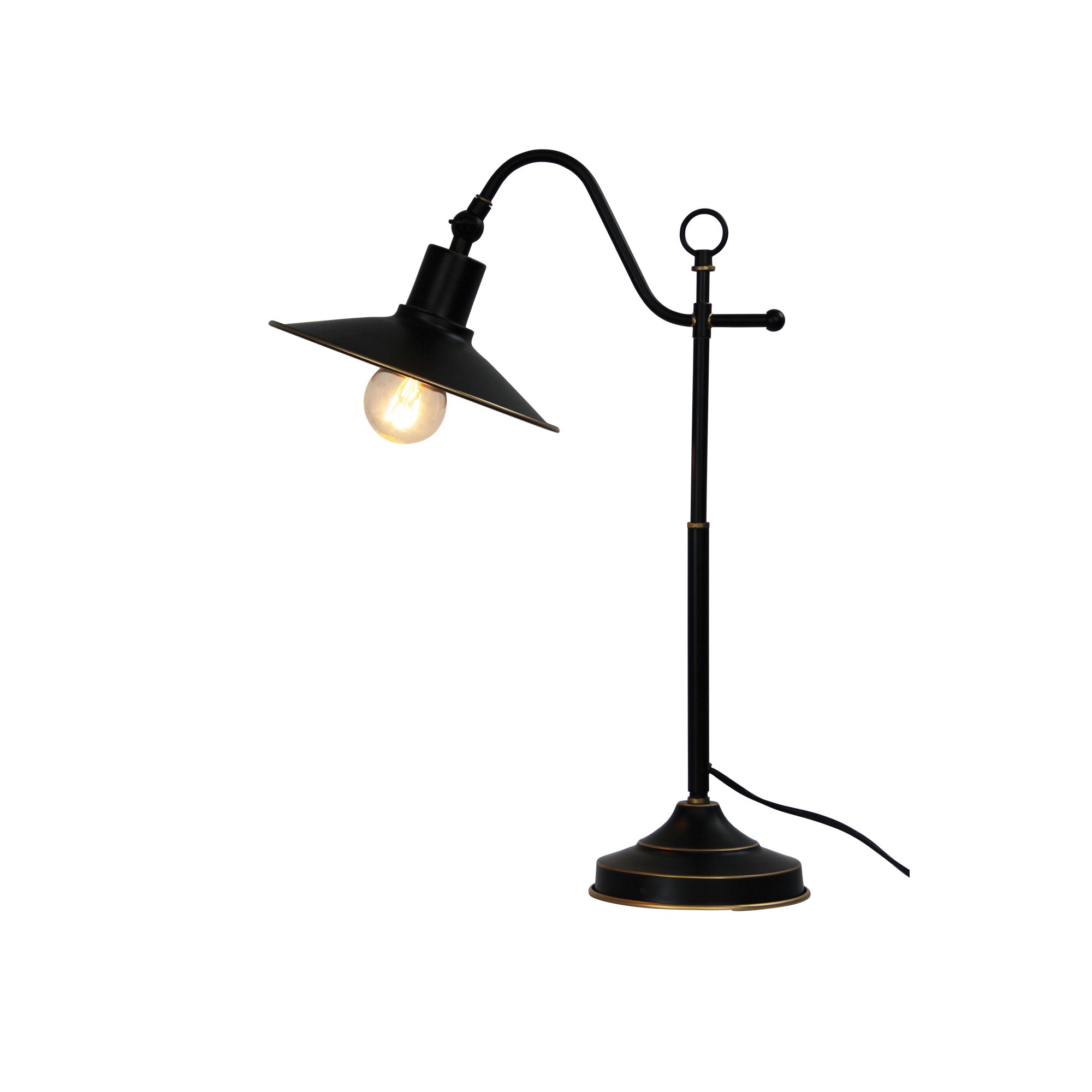 Boston Table Lamp Rubbed Bronze