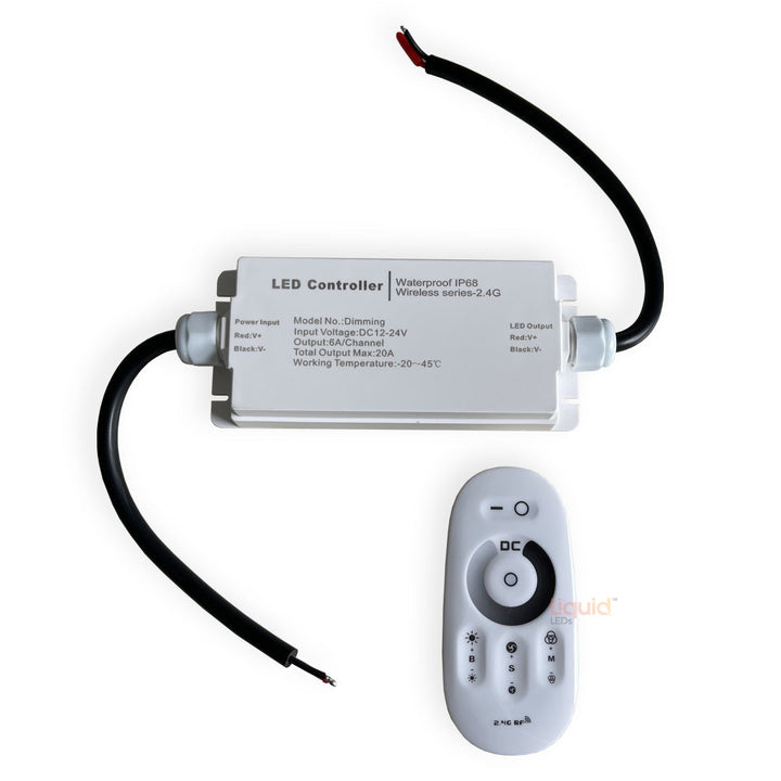 Outdoor 12-24 Volt DC Dimmer with Wireless Remote