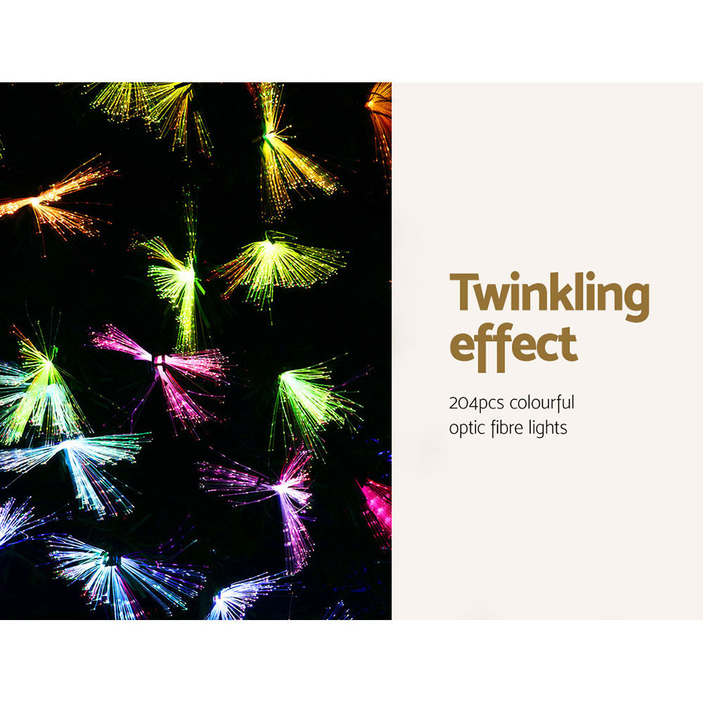 Christmas Tree 1.8M 6FT LED Xmas Multi Colour Lights Optic Fibre-Occasions > Christmas-Dropli