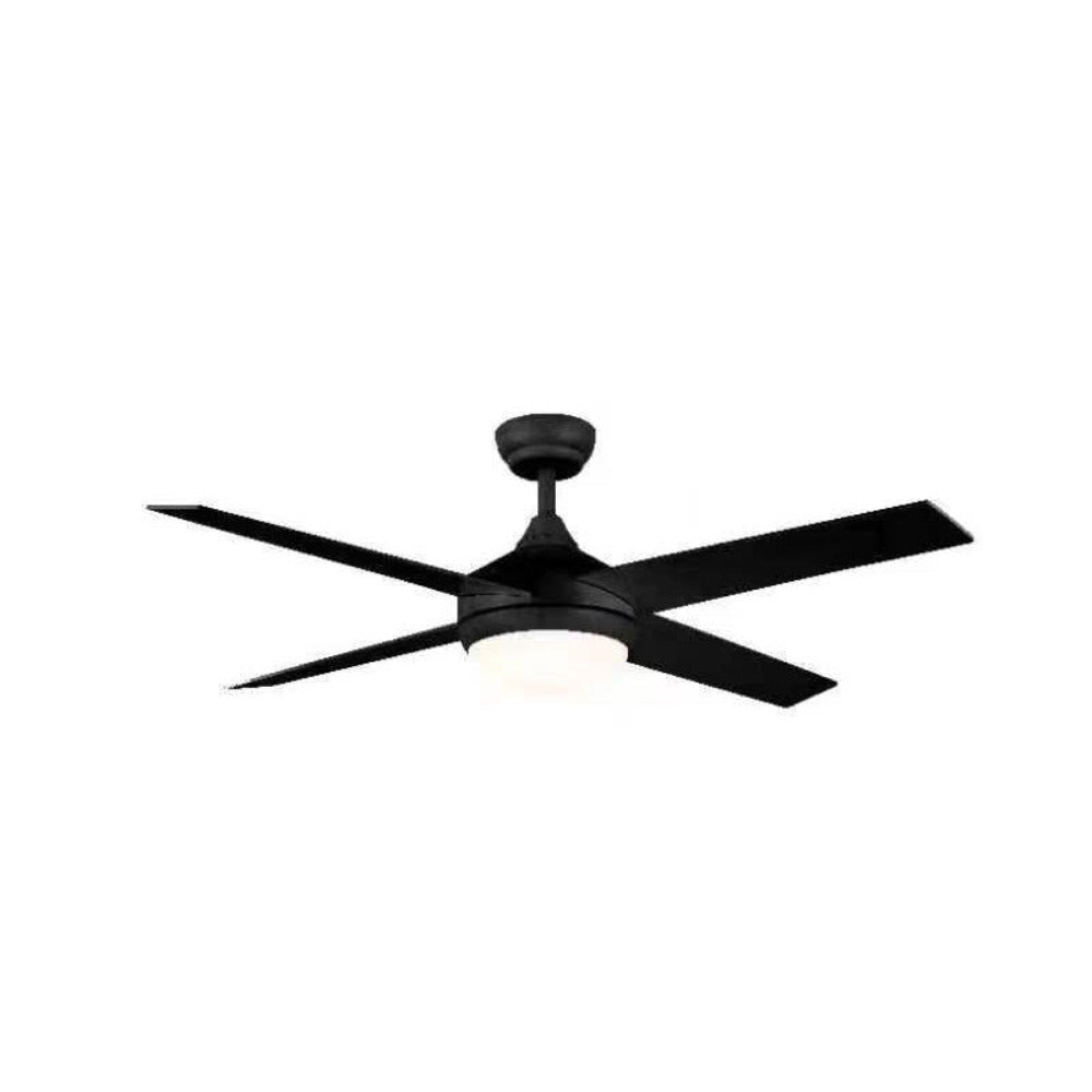 AC Ceiling Fan 52" With LED Light Black - MP1248-4-LED/BLK-AC Ceiling Fans With Light-3A