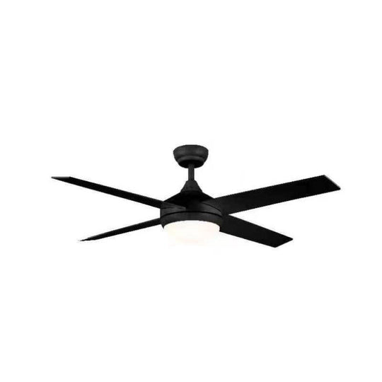 AC Ceiling Fan 52" With LED Light Black - MP1248-4-LED/BLK