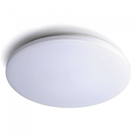 AURORA 18W 250mm Tri-Colour Dimmable Slimline LED Oyster Light-Oyster light-Qzao