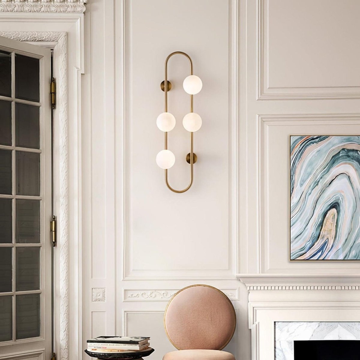 Bach Large Brass Wall Light-Wall Light-COPY