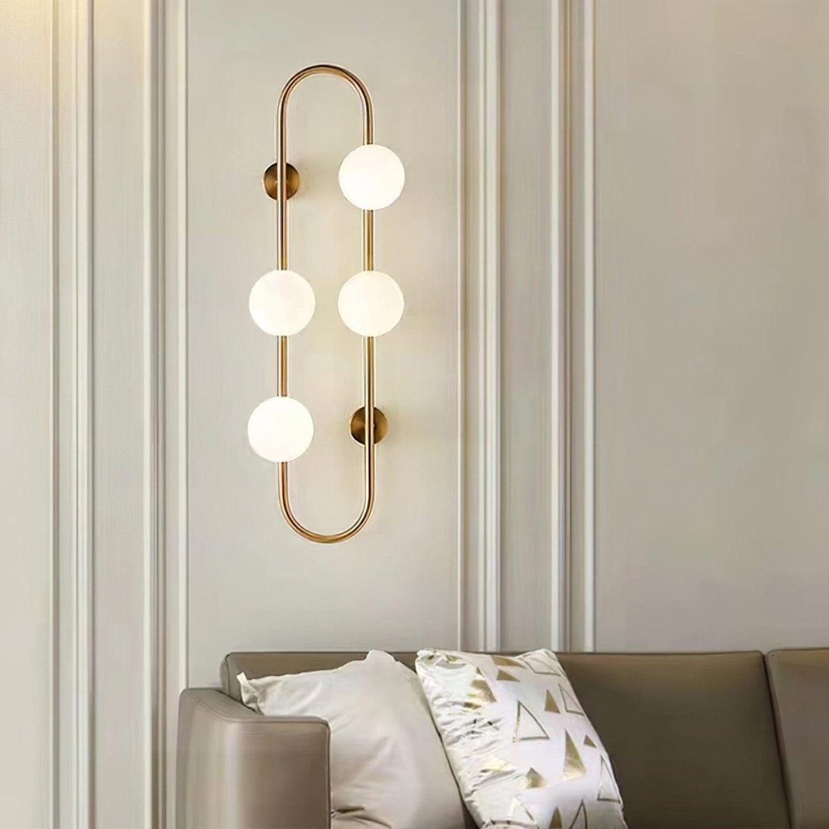 Bach Large Brass Wall Light-Wall Light-COPY